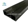 3k plain twill square carbon fiber pipe tube