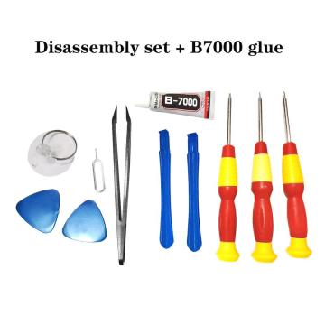 Screen Replacement Tool For Android Phones Display Repair Combination Disassembly Tool Screwdriver Set + 3ML B7000 glue
