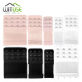 3 Rows Soft Bra Extender Strap Extension 3 Colors Women Intimate Belt Buckle Replacement Clasp Sewing Tool Intimates Accessories