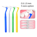 Y-Kelin 10pcs 0.6-1.0 mm Adults Interdental Brush Clean Between Teeth Floss Toothpick Oral Care Tool Dental Orthodontic