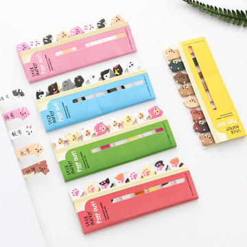 DIY Cute Kawaii Cartoon Animal Paper Sticky Memo pad for Kids Children note School Supplies Stationery