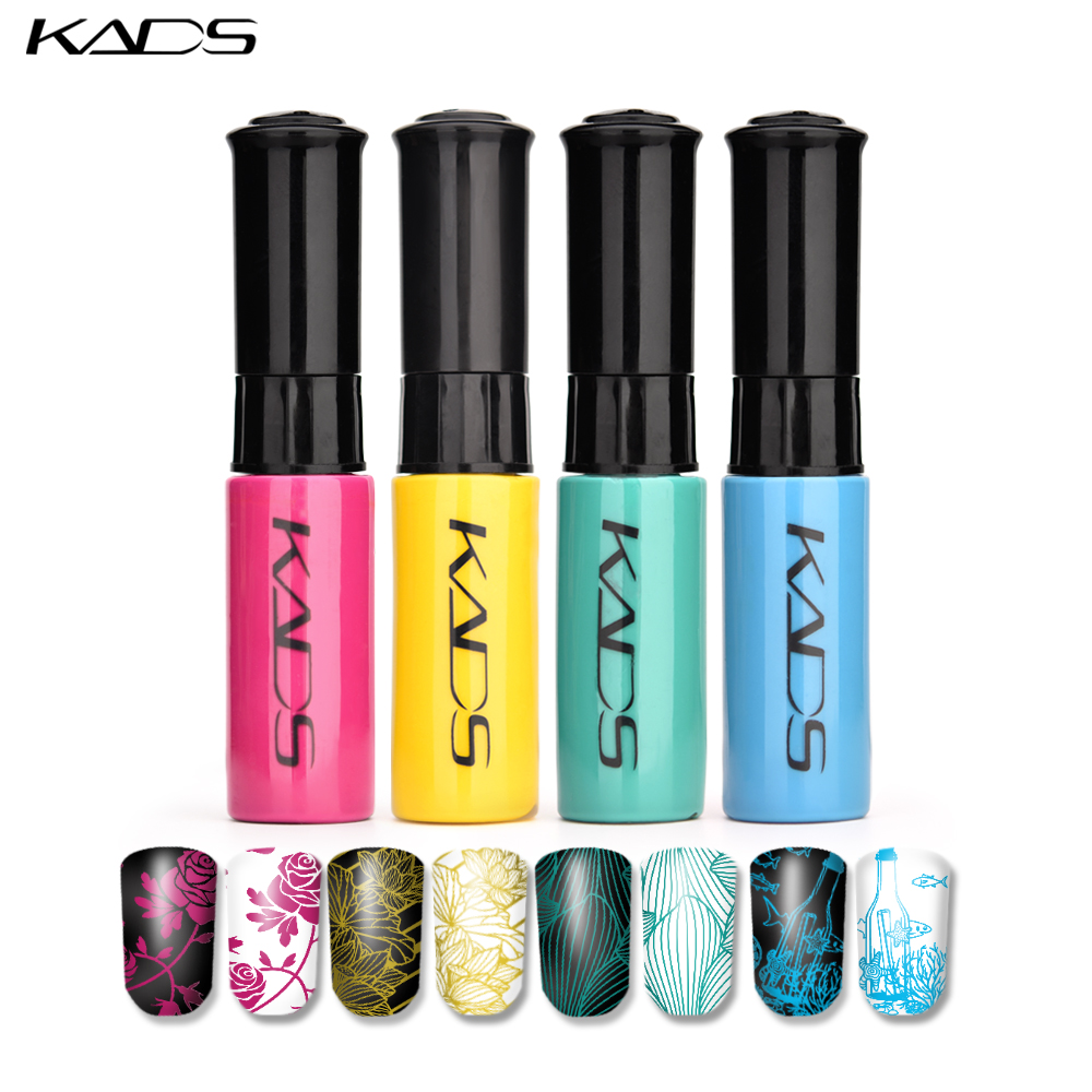 KADS 31pcs/set Nail Stamping Varnish Nail Polish 10g Nail Lacquer Manicure Polish for Nail Stamping Plate Imprint & Drawing