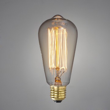 4PCS Vintage Edison Light Bulbs Home Decoration Lighting E27 40W ST64 120V/220V Incandescent Bulbs Antique filament Bulbs