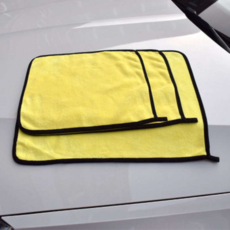 Car Paint Care Polishing Wash Towels Plush Microfiber Washing Drying Waxing Towel Car Cleaning Cloth Detailing Car Wash Towel