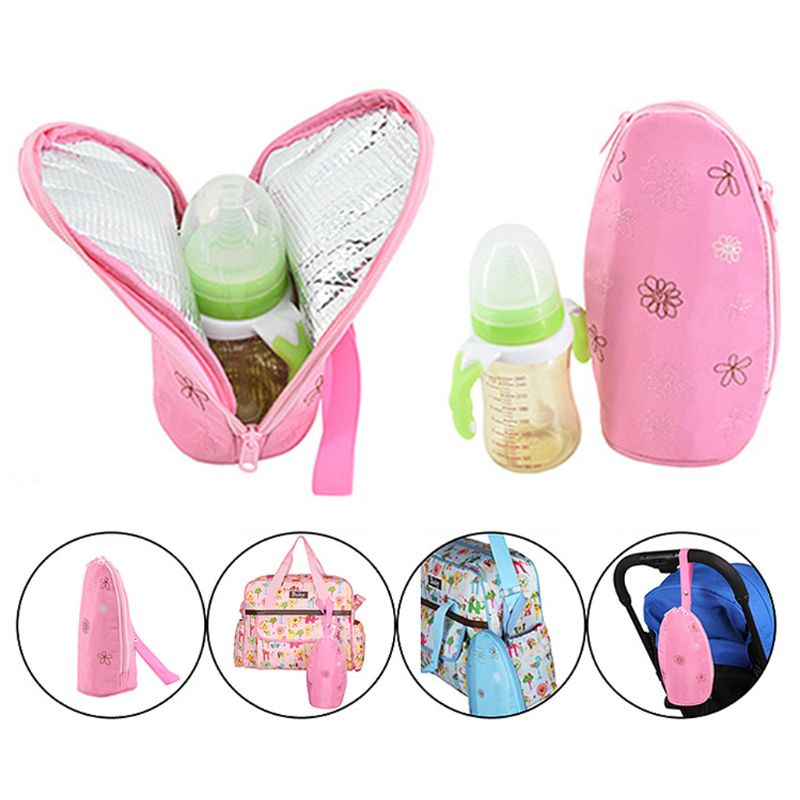 Baby Milk Bottle Warmer Insulation Bag Thermal Bag Baby Bottles Water Cup Keep Warm Infant Baby Feeding Bottle Bag