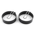 1/2pcs Stainless Steel Fried Egg Shaper Mould Omelette Frying Egg Pancake Cooking Tools Decoration Kitchen Accessories Tools
