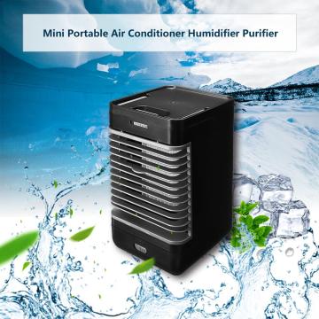 28oz Air Conditioner Humidifier Purifier Home Desktop Air Cooling Fan Portable Office Household Desktop Air Cooler