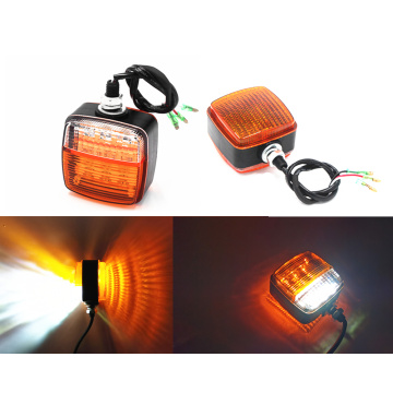 1pair universal 10-80v 12v 24v 48v led forklift tail lights folklift Turn Signals lights stop lights Reverse light warning light