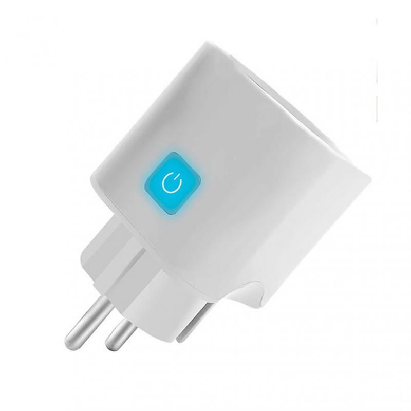 Mini Smart Plug WiFi Socket EU 10A Power Monitor Timing Function Tuya SmartLife APP Control Works With Alexa Google Assistant