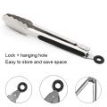 9/12Inch Barbecue Food Clip BBQ Tongs Stainless Steel Kitchen Tools Multifunction Grill Cooking Clip Clamp BBQ Accessories