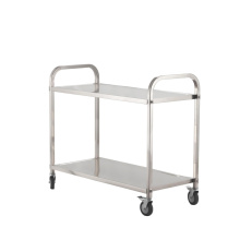 Functional and Stylish Two-Layer Dining Trolley