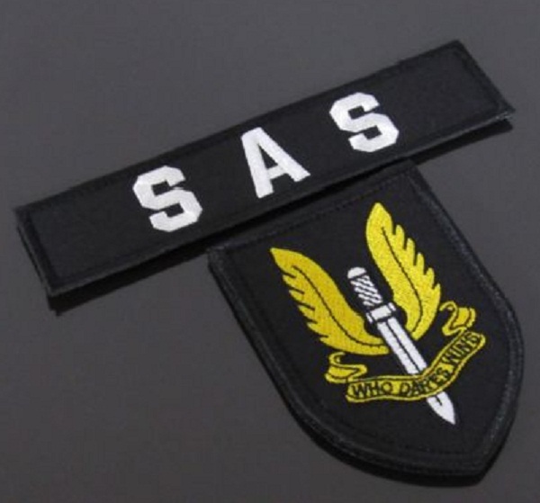 New Special Air Service British Special Forces SAS Patch Who Dares Win EMBROIDERED EMBLEM PATCH#1385