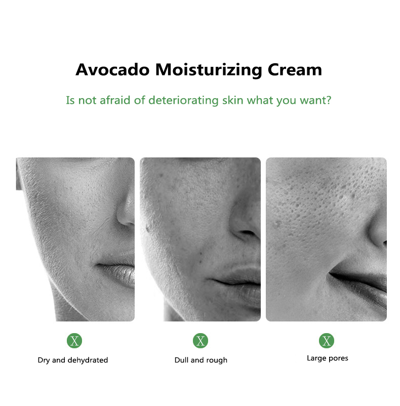 Avocado Day Creams Moisturizers Deep Hydration Face Cream Anti-aging Anti Wrinkles Lifting Facial Firming Skin Care TSLM2