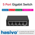 Gigabit switch 5 port gigabit desktop switch Ethernet Network Switch 5 port 10/100/1000M
