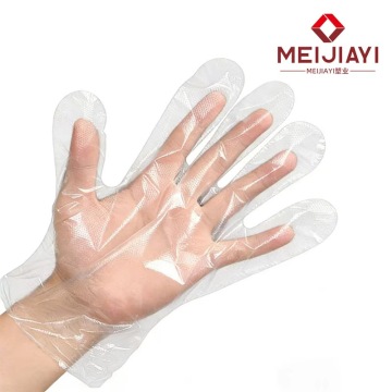 PE material disposable gloves