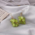 South Korea creative fresh small grape eardrop, ladies cute fashion earrings, 2020 new jewelry