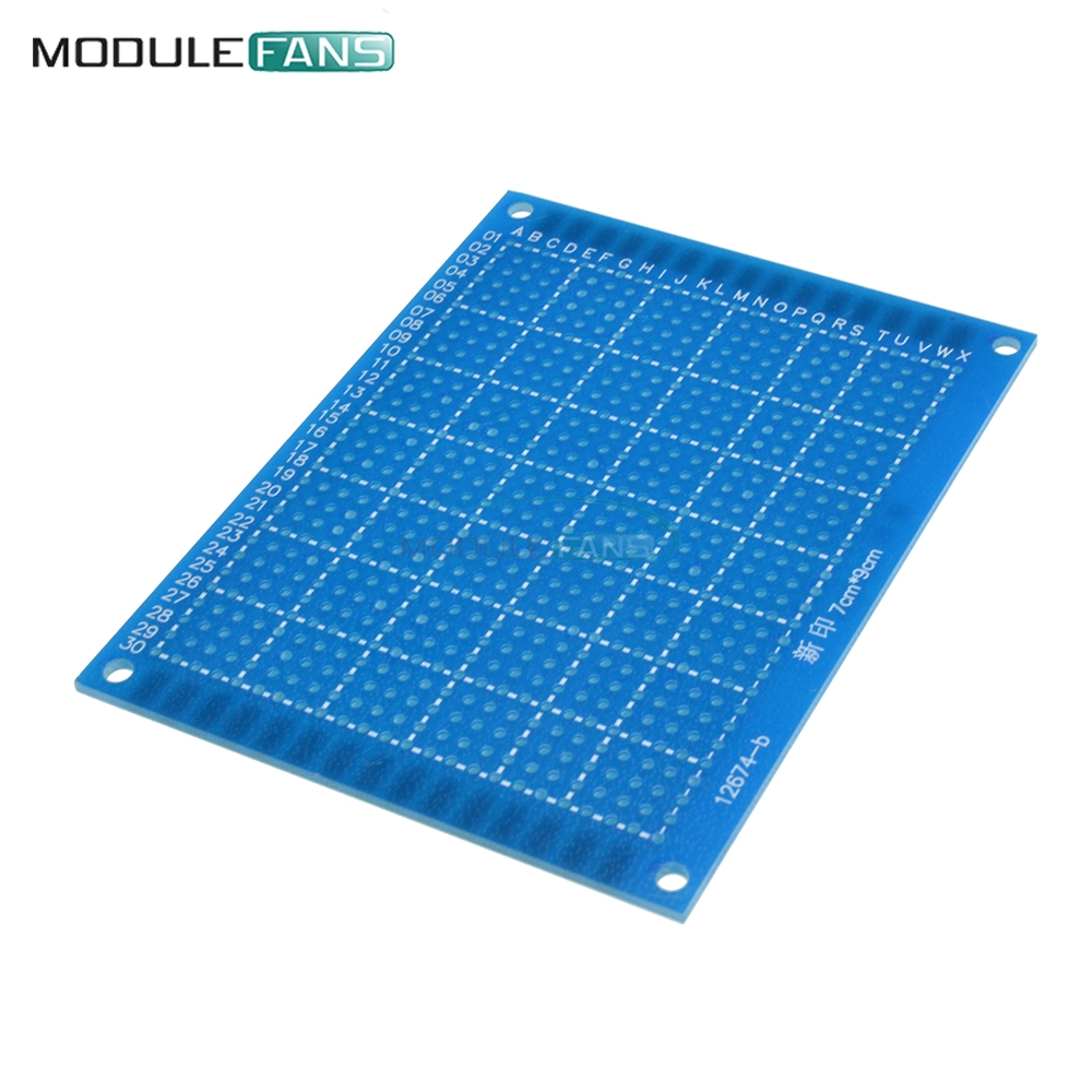 10PCS Single Side Prototype PCB Board 7*9 7*9cm 7x9 cm 7x9cm Tinned Universal Breadboard 70mmx90mm 70x90mm FR4 Bread Board DIY