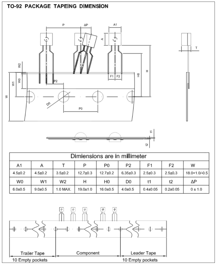 YZPST-MAC97A8 TO92