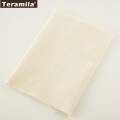 Print Classic White Color Cotton Linen Fabric TERAMILA Material Tissu Tablecloth Pillow Bag Home Textile Curtain Cushion Pillow
