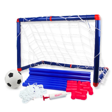 Soccer Goal Toy Plus 90cm children football outdoor football gate toys Net Ball and Pump for Indoor Outdoor Backyard Sport Game