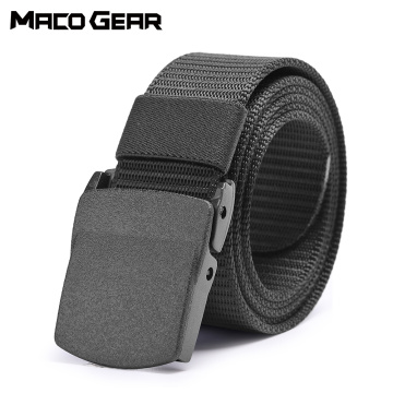 Military Tactical Belt Nylon Metal Buckle Waist Support Strap Outdoor Sports Hunting Training Army Gear Waistband Men Adjustable