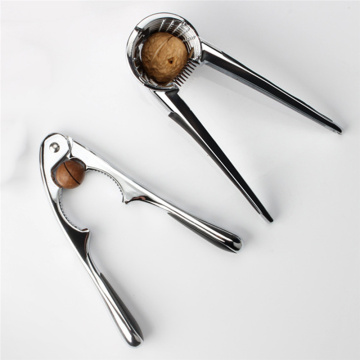 New Upgrade Metal Nutcracker Crushed Walnuts Walnut Cracker Opener Nut Funnel-type Plier Sheller Tool Kitchen Accessories