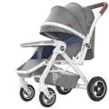 Baby stroller can sit reclining lightweight folding four wheeled children high landscape trolley baby stroller 0-3 years old