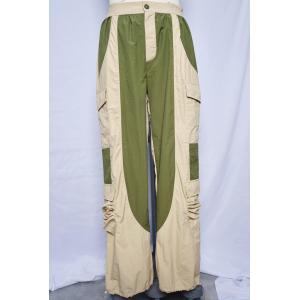 Contrast stitching women's casual pants