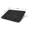 14 inch Notebook Cooler 5v USB External Laptop Cooling Pad Slim Stand High Speed Silent Fan Metal Panel
