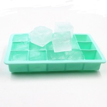 15 Grid Food Grade Silicone Ice Tray Home with Lid DIY Ice Cube Mold Square Shape Ice Cream Maker Kitchen Bar Accessories