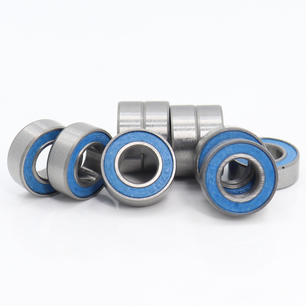 687RS Bearing 10PCS 7x14x5 mm ABEC-3 Hobby Electric RC Car Truck 687 RS 2RS Ball Bearings 687-2RS Blue Sealed