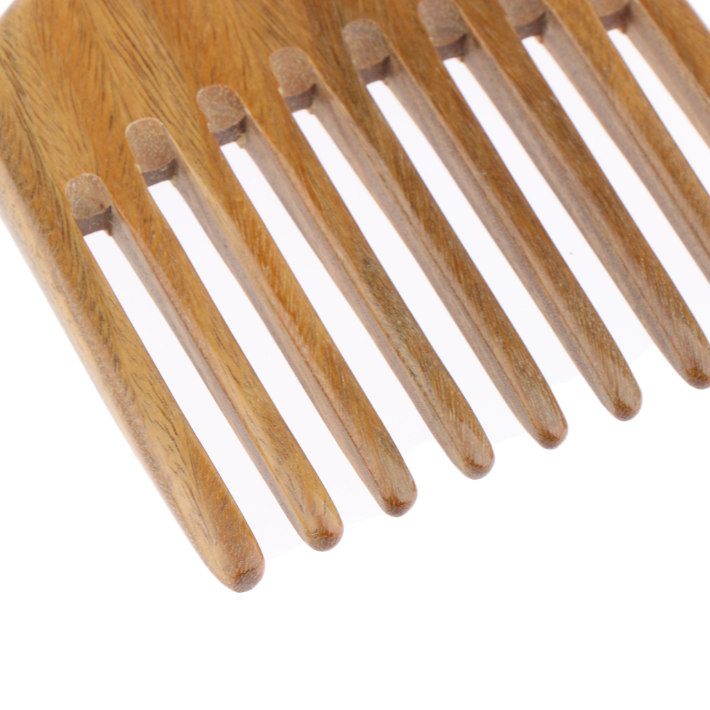 Long Tooth Styling Pick Comb, Afro Comb Curly Hair Brush Salon Hairdressing Styling Barber Tool,Natural Material