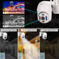 5.0MP 5X Optical Zoom Wifi PTZ Camera Outdoor H.265 Wireless Speed Dome CCTV Video Surveillance IP Camera With Red Blue Light