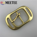 Solid Brass Belt Buckle For Men Metal Pin Buckles for 34-35mm Belts Head Waistband DIY Leather Craft Accessories