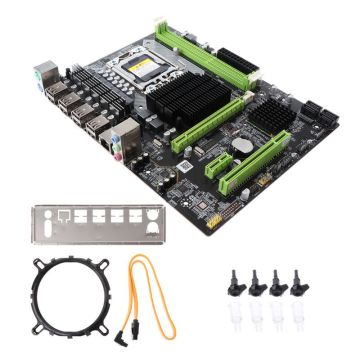 New X58 Motherboard LGA 1366 LGA1366 DDR3 Slot PC Desktop Mainboard Computer Motherboard for ECC ECC REG Server U4LD