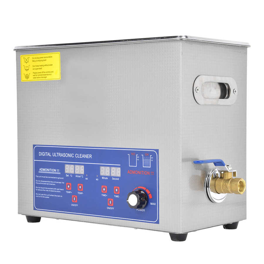 30AL 6L Digital Ultrasonic Cleaner Industria Power Temperature Adjustable Laboratory Cleaning Supplies 40KHz 200W