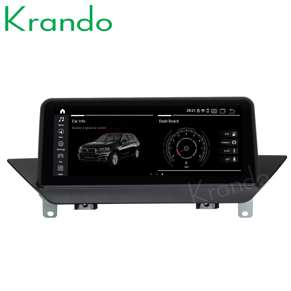 Krando Android 10.0 10.25'' Car Dvd Audio Radio Navigation Gps for BMW X1 E84 2009-2015 Multimedia Player System Bluetooth