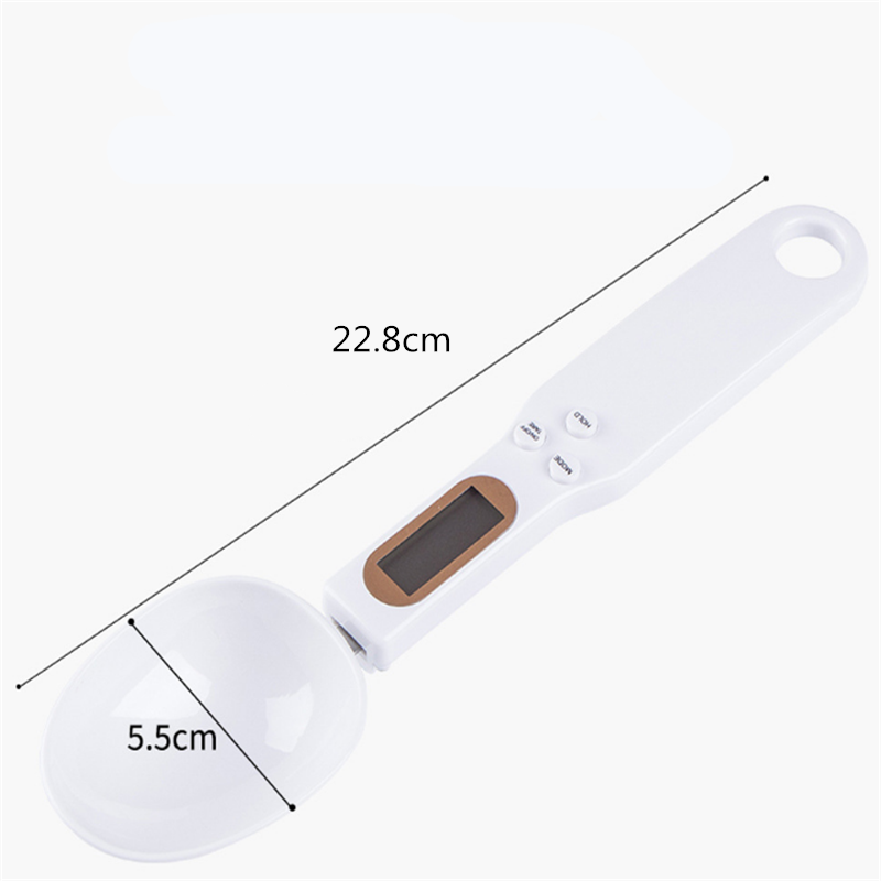 500g/0.1g LCD Display Digital Spoon Scale Kitchen Measuring Spoon Baking Accessories Mini Kitchen Scales Electronic Gadgets