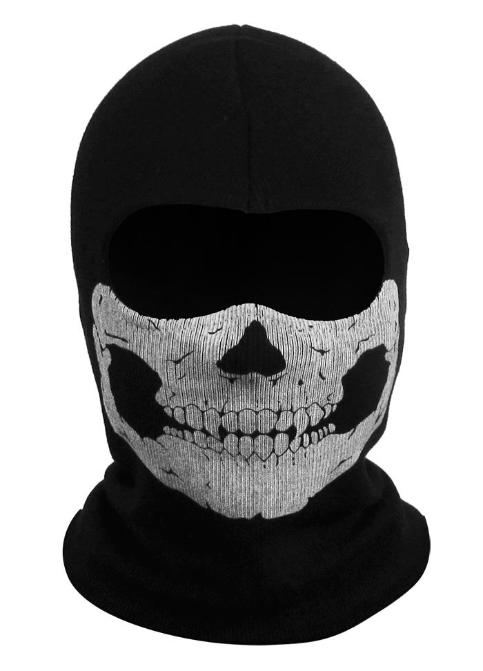 CS GO Mayitr Halloween Ghost Skull Motorcycle Balaclava Mask Cycling Full Face Game Cosplay Mask Protection