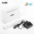 KuWFi 4G Wifi Router 150Mbps LTE CPE CAT4 4G SIM Card Router Mobile Wifi Hotspot Support 4G to LAN Port 32 WiFi Users