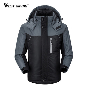 WEST BIKING Women Men's Winter Fleece Thermal Jackets Outdoor Sports Windbreaker Hiking Trekking Camping Jackets M-5XL Coat