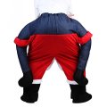 Santa Claus Ride-on Animal Costumes Christmas Halloween Party Piggyback Cosplay Clothes Carnival Father Adult Horse Riding Toys