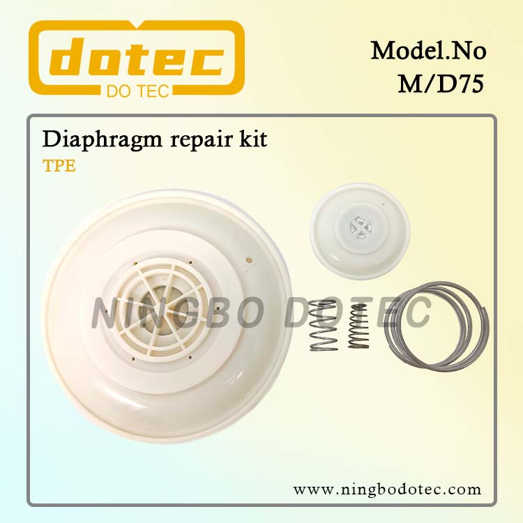M/D75 TPE Diaphragm Repair Kits For Pulse Jet Valve