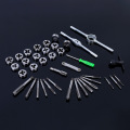 20/40pcs tap die set M3-M12 Screw Thread Metric Taps wrench Dies DIY kit wrench screw Threading hand Tools Alloy Metal with bag