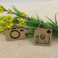 Camera Keychain Wooden Gift for Friend Dad Sister Wood Key Chain Gifts for Photographer Key Ring