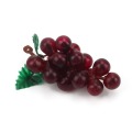 Cheap 3pcs / 7cm artificial plastic simulation fruit grape wedding decoration home kitchen Christmas gift clip accessories