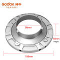 Godox Bowens Speed Ring Softbox Adapter Speedring Mount 98mm For Studio Flash Photography Lighting Srobe Soft Box