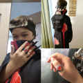 Children/kids Anime Naruto Akatsuki /Uchiha Itachi Costume Cosplay Halloween Christmas Pain Cloak Cape