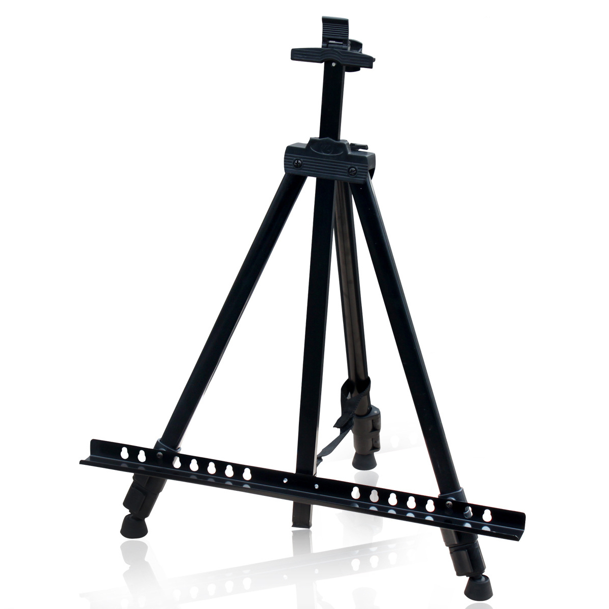 Aluminium/iron Alloy Colored Easel Folding Painting Easel Frame Artist Adjustable Tripod Display Shelf with Outdoors