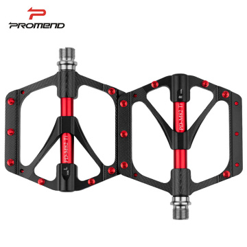 MTB Road Pedals Titanium axle Bike Flat Aluminum CNC Platform 3 Sealed Bearings Ultralight pedal Cycling Bicycle Accessories Men